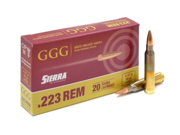 GGG .223Rem. 69gr/4,47g HPBT Sierra MatchKing (GPR13)