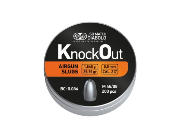 JSB Slug KnockOut .217 5,5mm 200ks