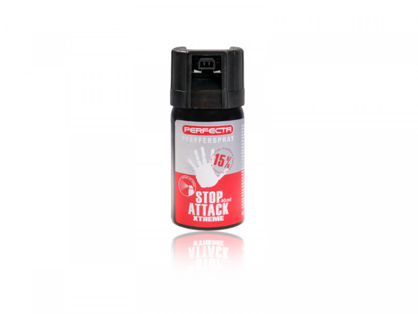 Obranný sprej Perfecta Pepper Stop Attack Xtreme 40ml (15%OC) - Image 2