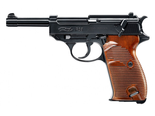 Pištoľ CO2 Walther P38, kal. 4,5mm BB
