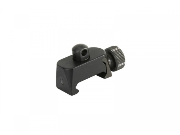 Držiak na popruh s rotačným kolieskom a otočným očkom pre pútko