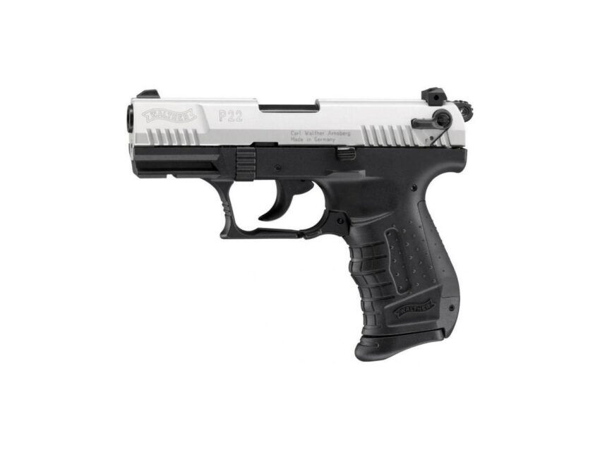 Pištoľ exp. Walther P22 bicolor, kal. 9mm P.A.K.