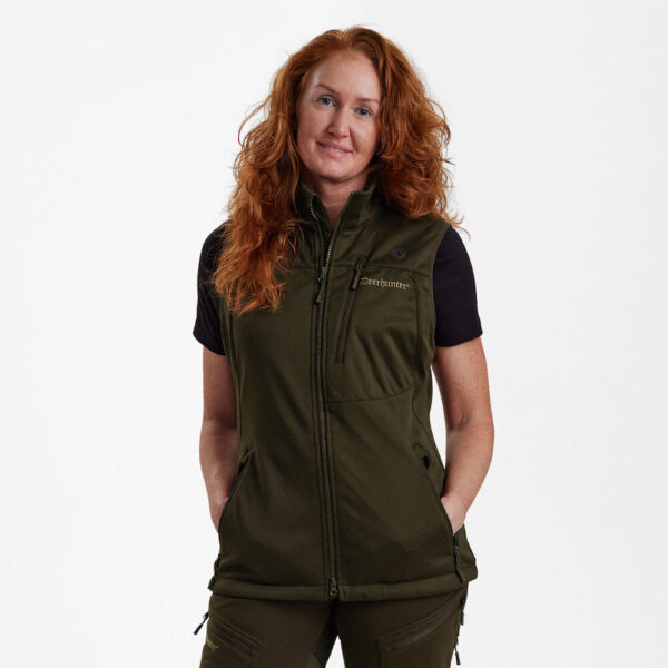 DEERHUNTER Lady Excape Softshell Waistcoat - dámska vesta (36)