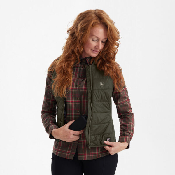 DEERHUNTER Lady Heat Inner Waistcoat - vyhrievaná dámska vesta (36)