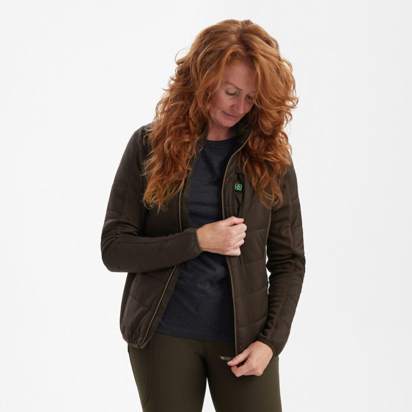 DEERHUNTER Lady Heat Padded Jacket - vyhrievaná dámska bunda (40)