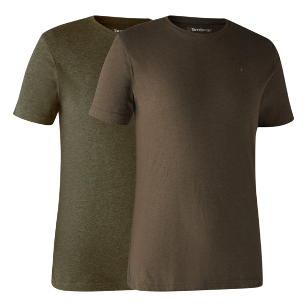 DEERHUNTER Basic 2-pack T-Shirt - tričká dvojbalenie (3XL)