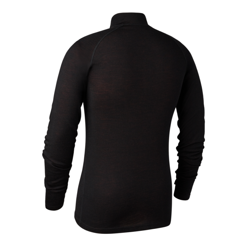 DEERHUNTER Quinn Merino Zip Undershirt - merino nátelník (L) - Image 2