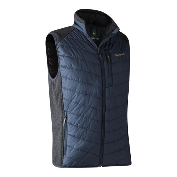 DEERHUNTER Moor Padded Waistcoat w. Knit - vesta (S)