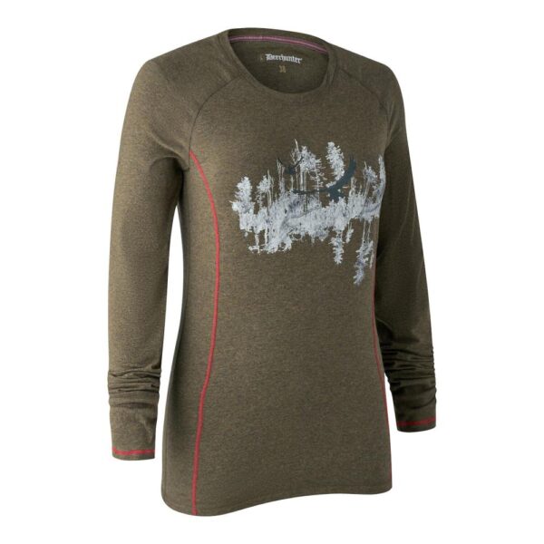 DEERHUNTER Lady Hazel T-shirt L/S - dámsky nátelník (40)