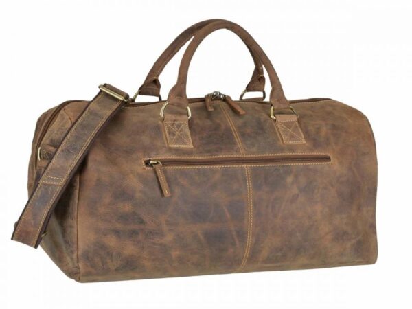 GREENBURRY Leder Reisetasche - kožená cestovná taška