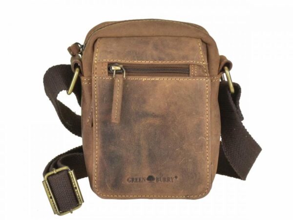 GREENBURRY Leder Umhängetasche TRAVEL II - kožená taška