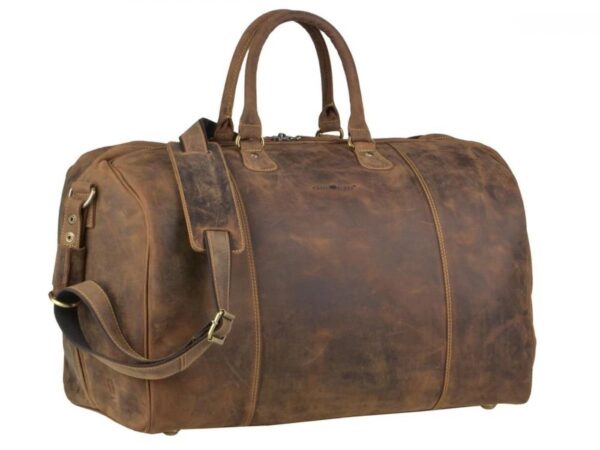 GREENBURRY 1675 - kožená cestovná taška