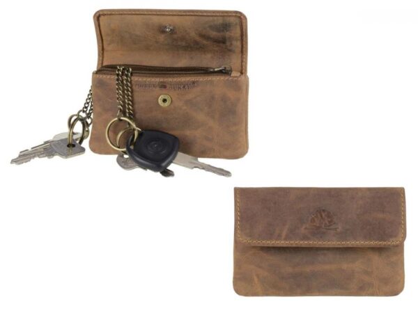 GREENBURRY Leder Schlüsseletui - kožená kľúčenka