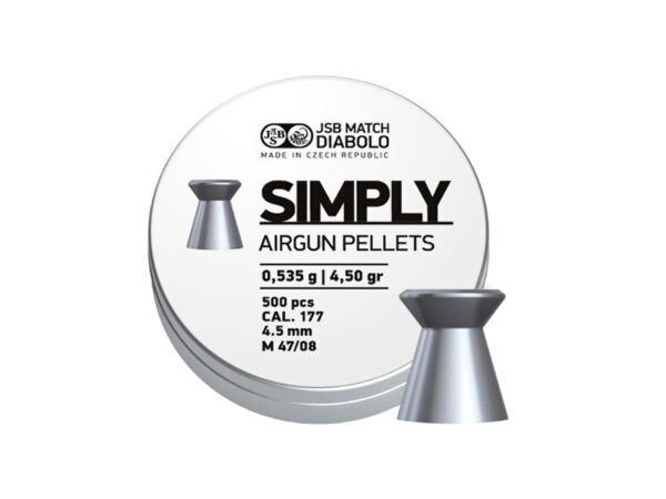 JSB Simply 4,5mm 500ks (0,535g)