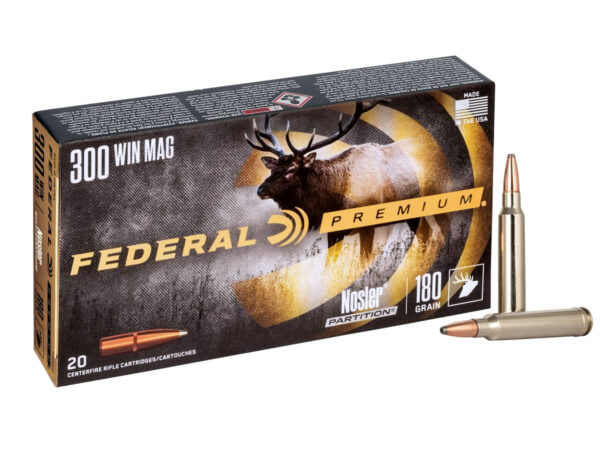 .300WinMag. Federal Premium Nosler Partition 180gr/11,66g (P300WD2)