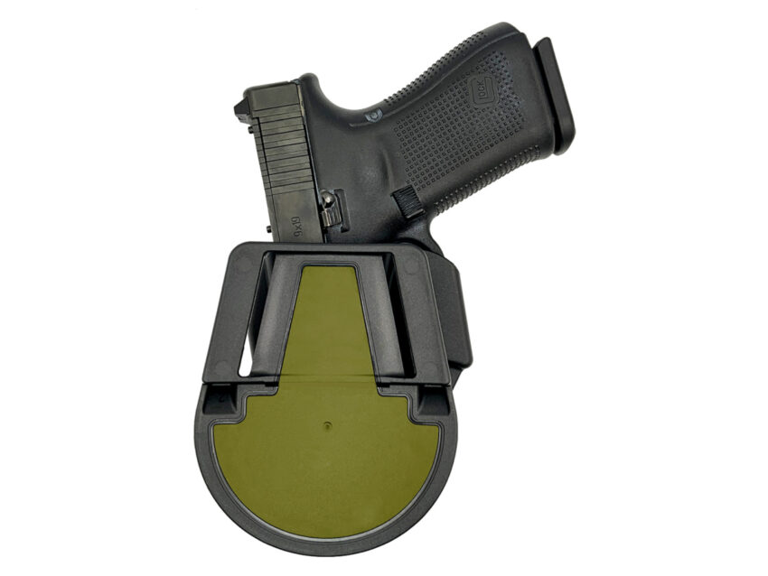 GL-PRO, puzdro pre Glock 17/19/19X/22&23(gen1-4)/ 25/31/32/34/35/44/45, s pádlom, s poistkou - Image 2