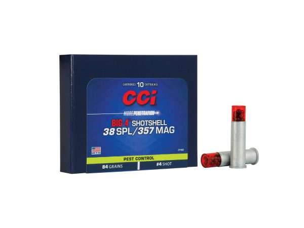 .357Mag./.38Sp. CCI Shotshell Big 4 (brokový) (3714CC)