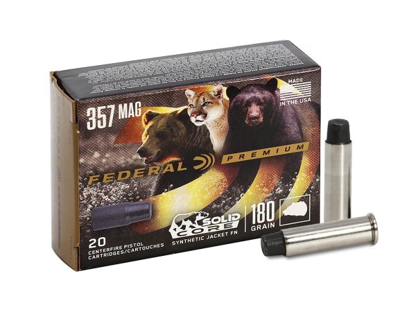 .357Mag. Federal Premium Solid Core 180gr/11,66g (P357SHC1)